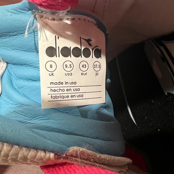 Diadora x DJ Luian, Maverick, Blue, White, Yellow & Pink - Picture 13 of 15